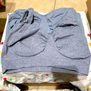 Set of TWO Plus Sized Sports & Leisure Bras - 3X